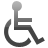 Disabled Symbol Handicap Black Icon